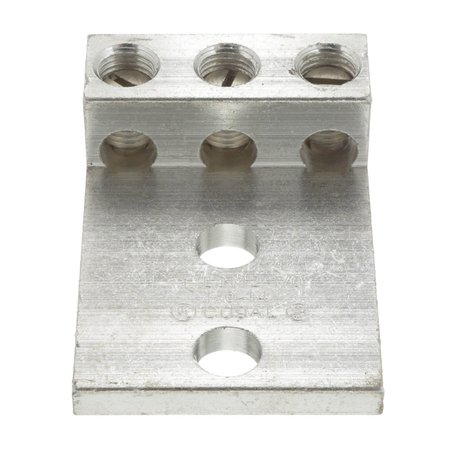 PANDUIT Aluminum Mechanical Lug, 2 Hole, 3 Barre LAM3B250-12-1Y